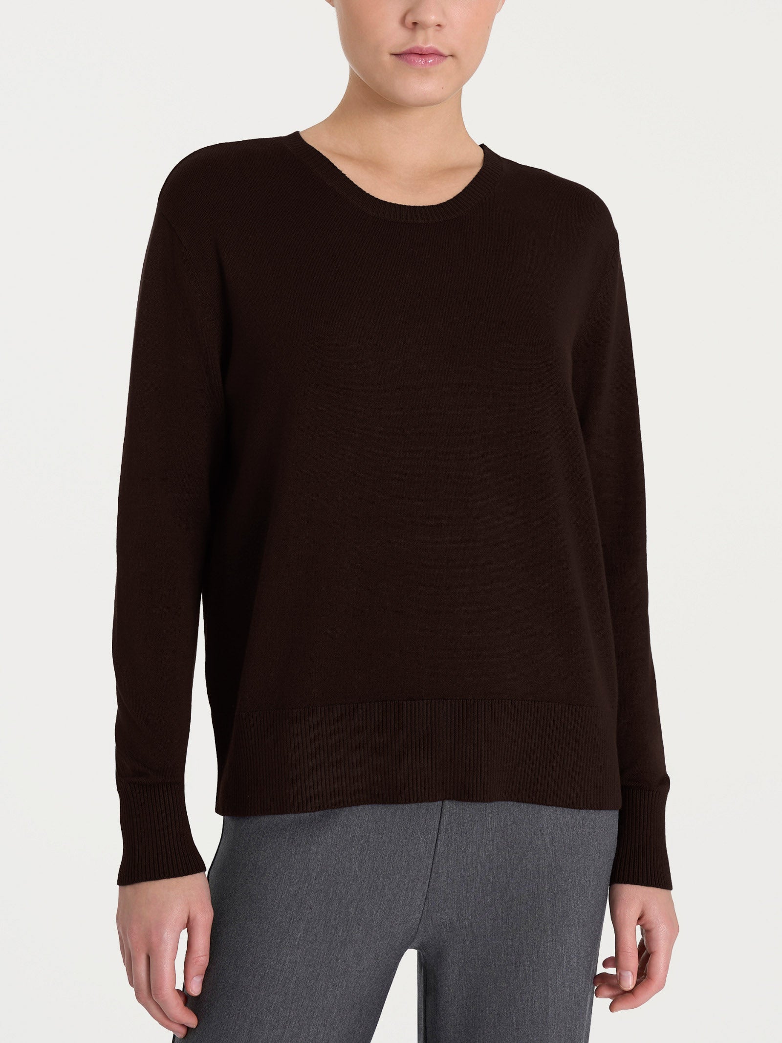 Maglia con girocollo Four Seasons Marroni Donna - Ragno