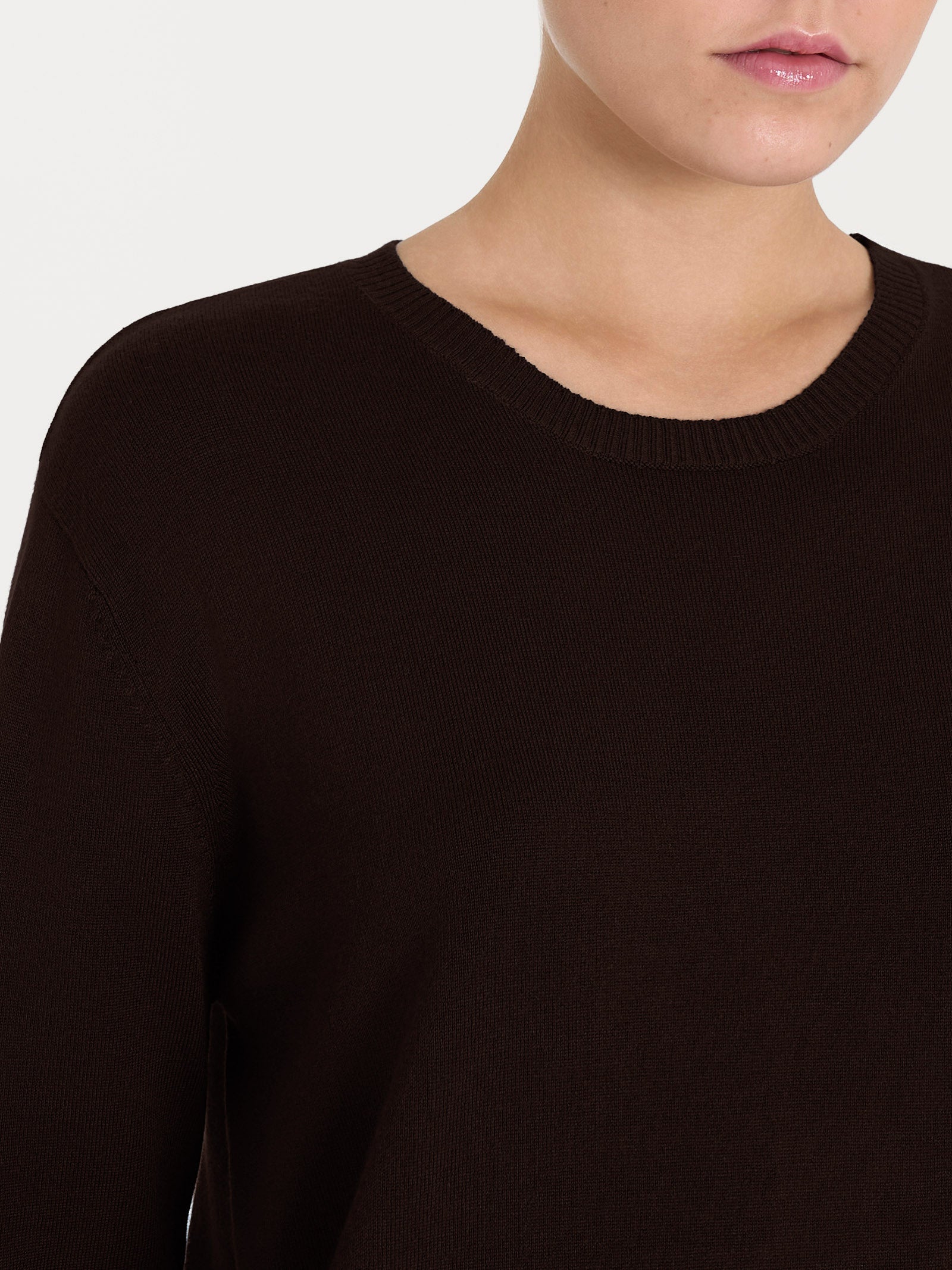 Maglia con girocollo Four Seasons Marroni Donna - Ragno