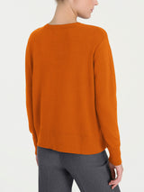 Jersey de cuello redondo Four Seasons Arancioni para mujer - Ragno