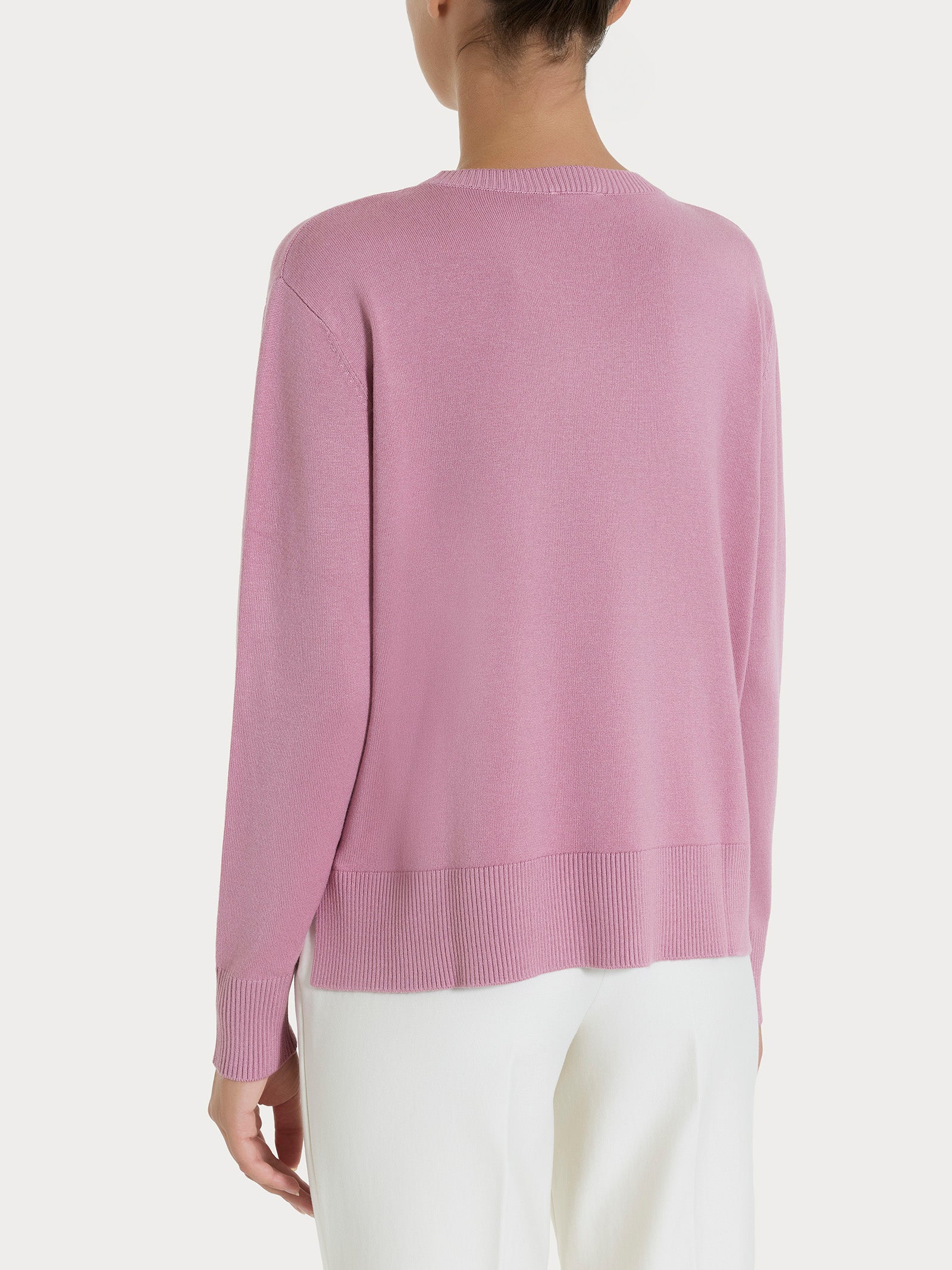 Maglia con girocollo Four Seasons Rosa Donna - Ragno