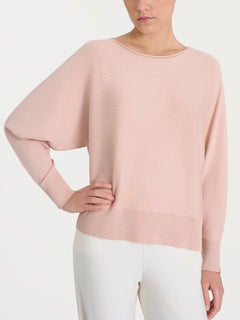 Maglia con manica pipistrello Four Seasons Rosa Donna - Ragno