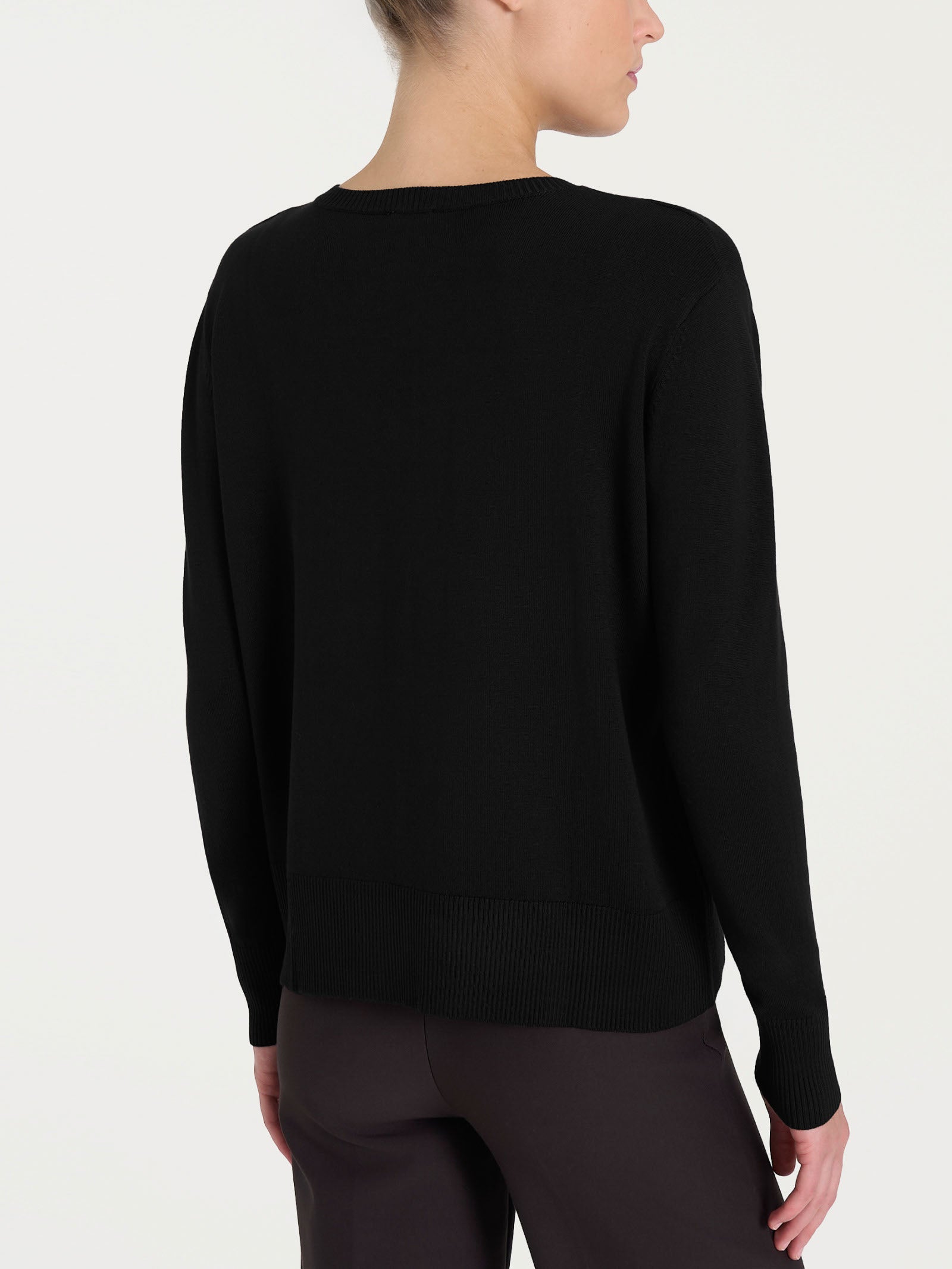 Maglia con scollo a V Four Seasons Neri Donna - Ragno