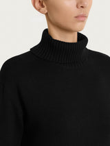 Dolcevita leggero in Merino Soft Neri Donna - Ragno