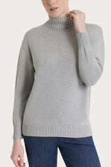 Dolcevita leggero in Merino Soft Neri Donna - Ragno