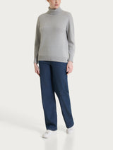 Dolcevita leggero in Merino Soft Neri Donna - Ragno