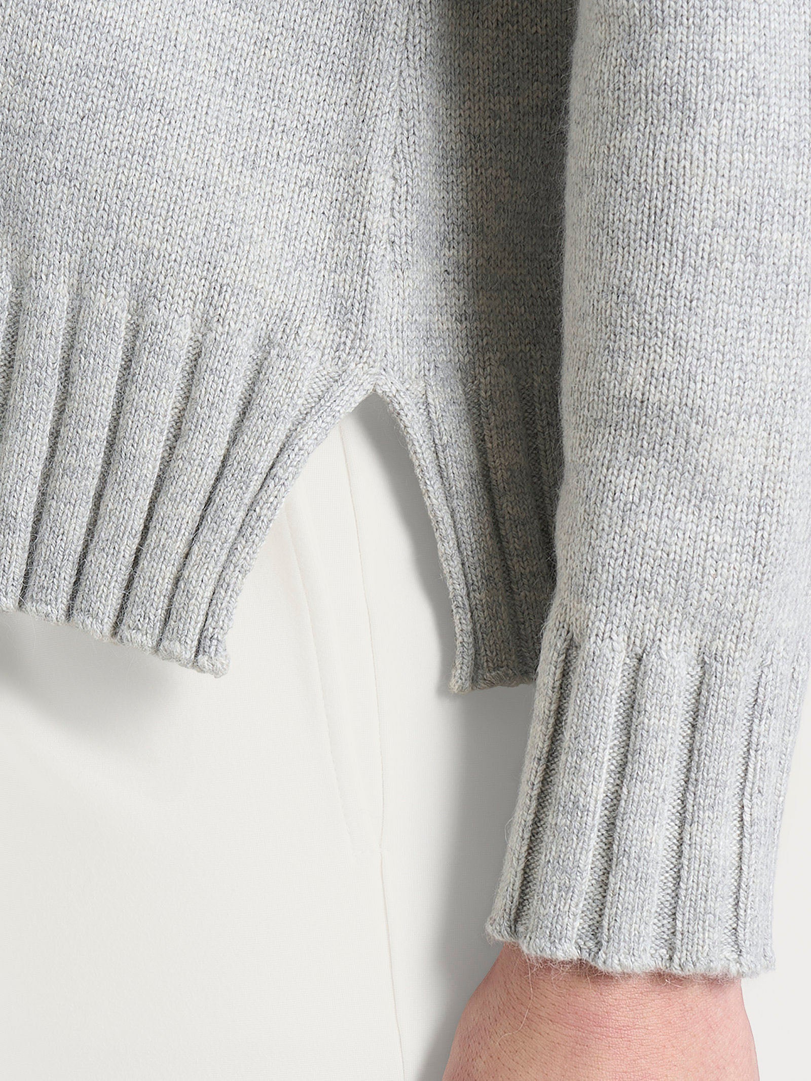 Cardigan con collo alto in Natural Soft Neri Donna - Ragno