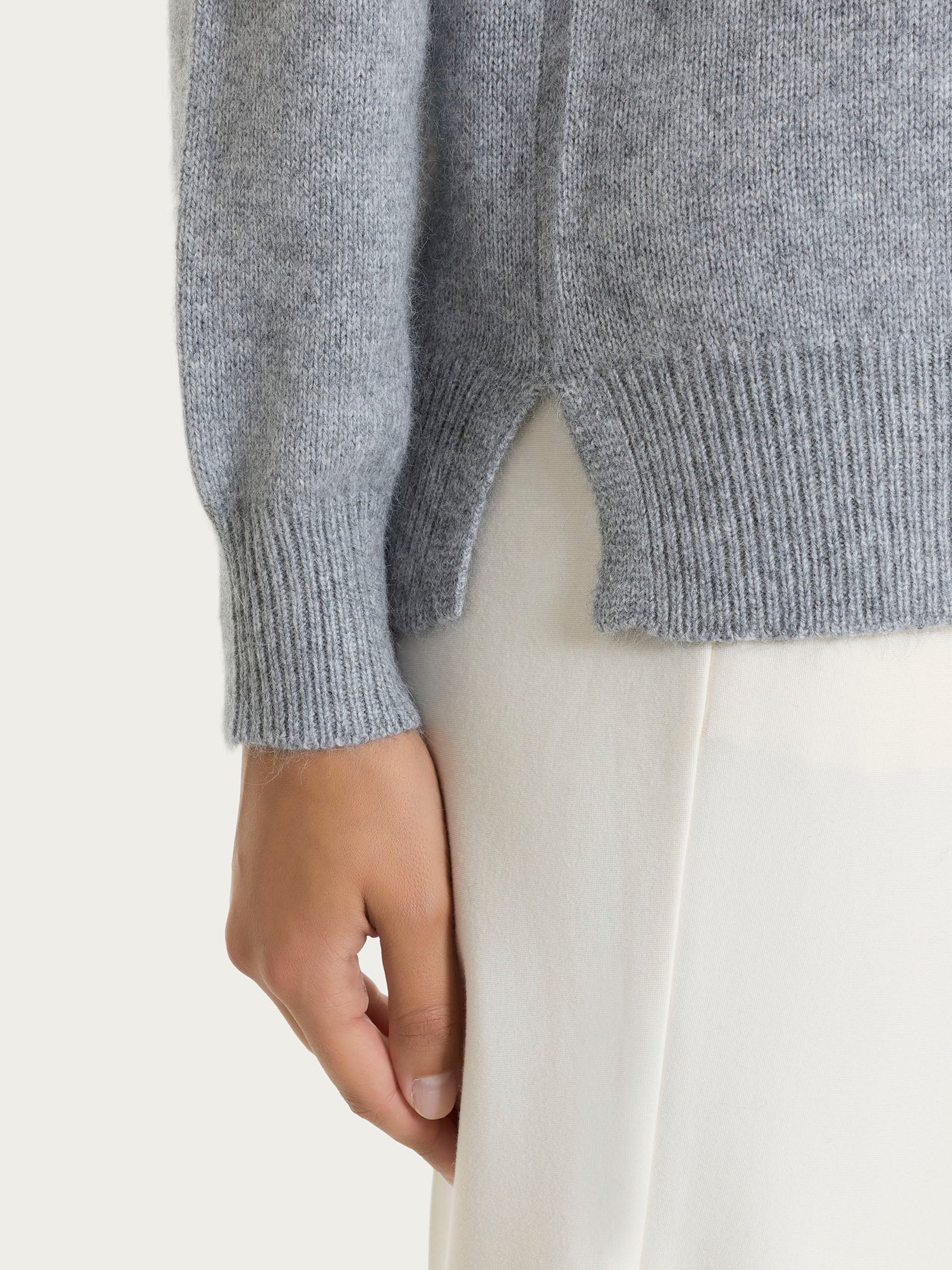 Lupetto in Natural Soft Neri Donna - Ragno