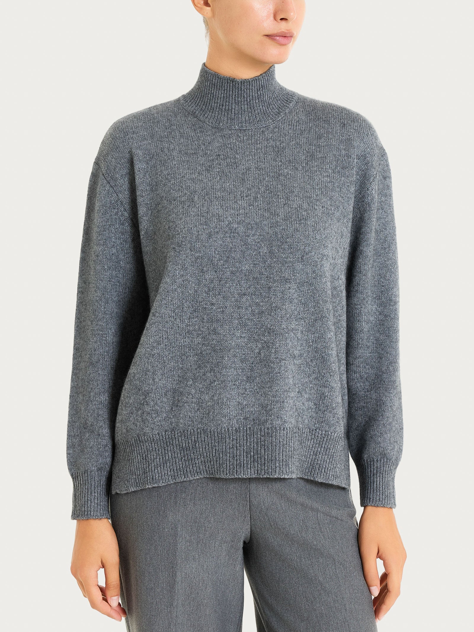 Lupetto in Natural Soft Neri Donna - Ragno