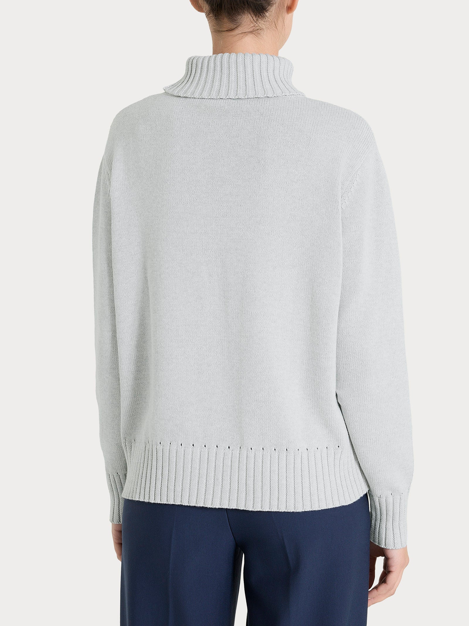 Dolcevita in filato Winter Cotton Grigi Donna - Ragno
