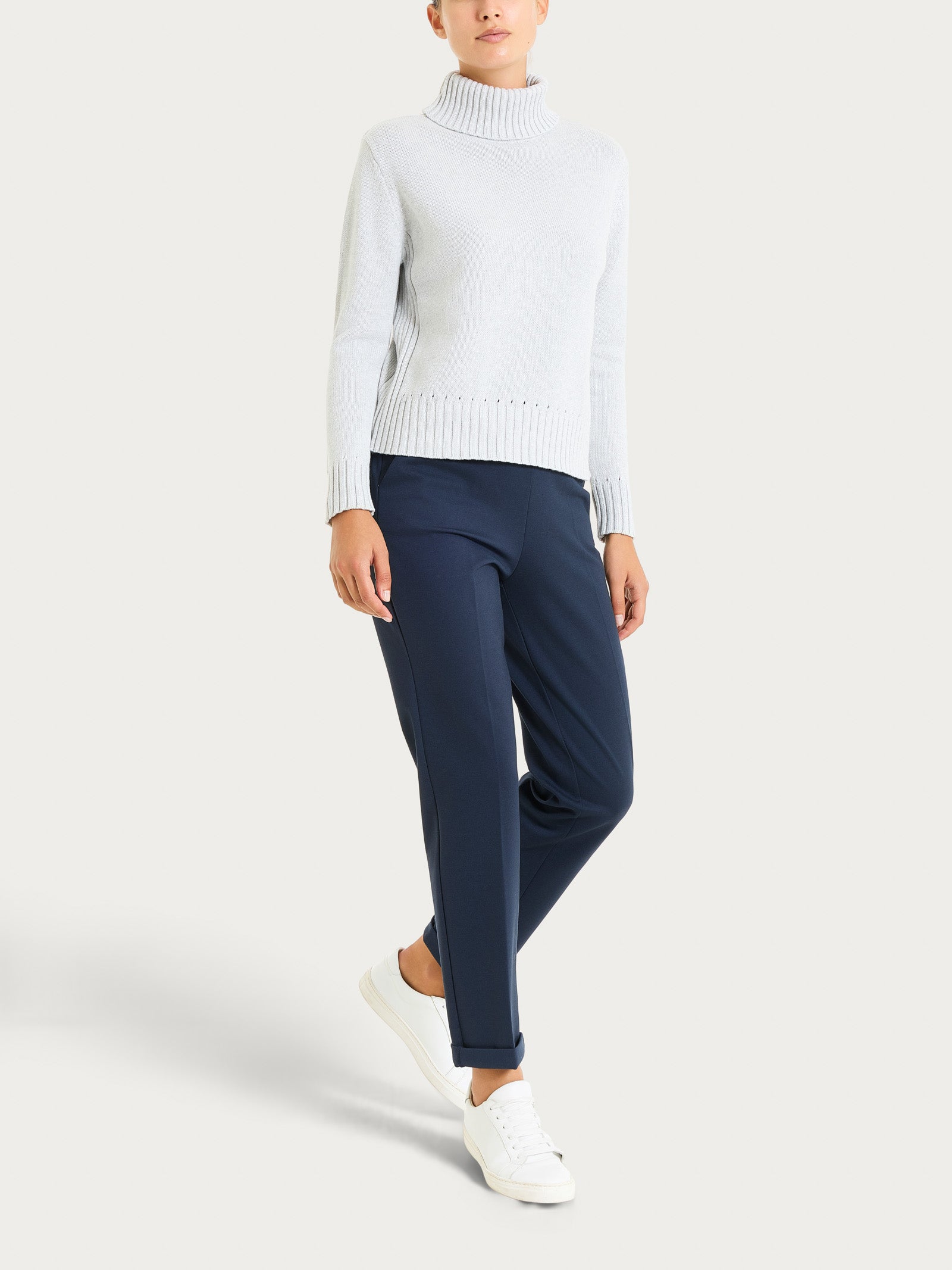 Dolcevita in filato Winter Cotton Grigi Donna - Ragno