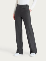 Pantalone ampio con taschino in Compact Neri Donna - Ragno