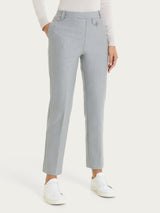 Pantalone dritto con taschino in Compact Neri Donna - Ragno