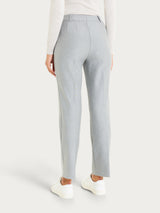 Pantalone dritto con taschino in Compact Neri Donna - Ragno