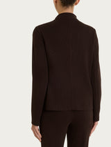 Blazer corto in Velvet Marroni Donna - Ragno
