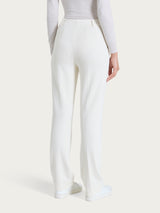 Pantalone dritto con tasche in Velvet Bianchi Donna - Ragno