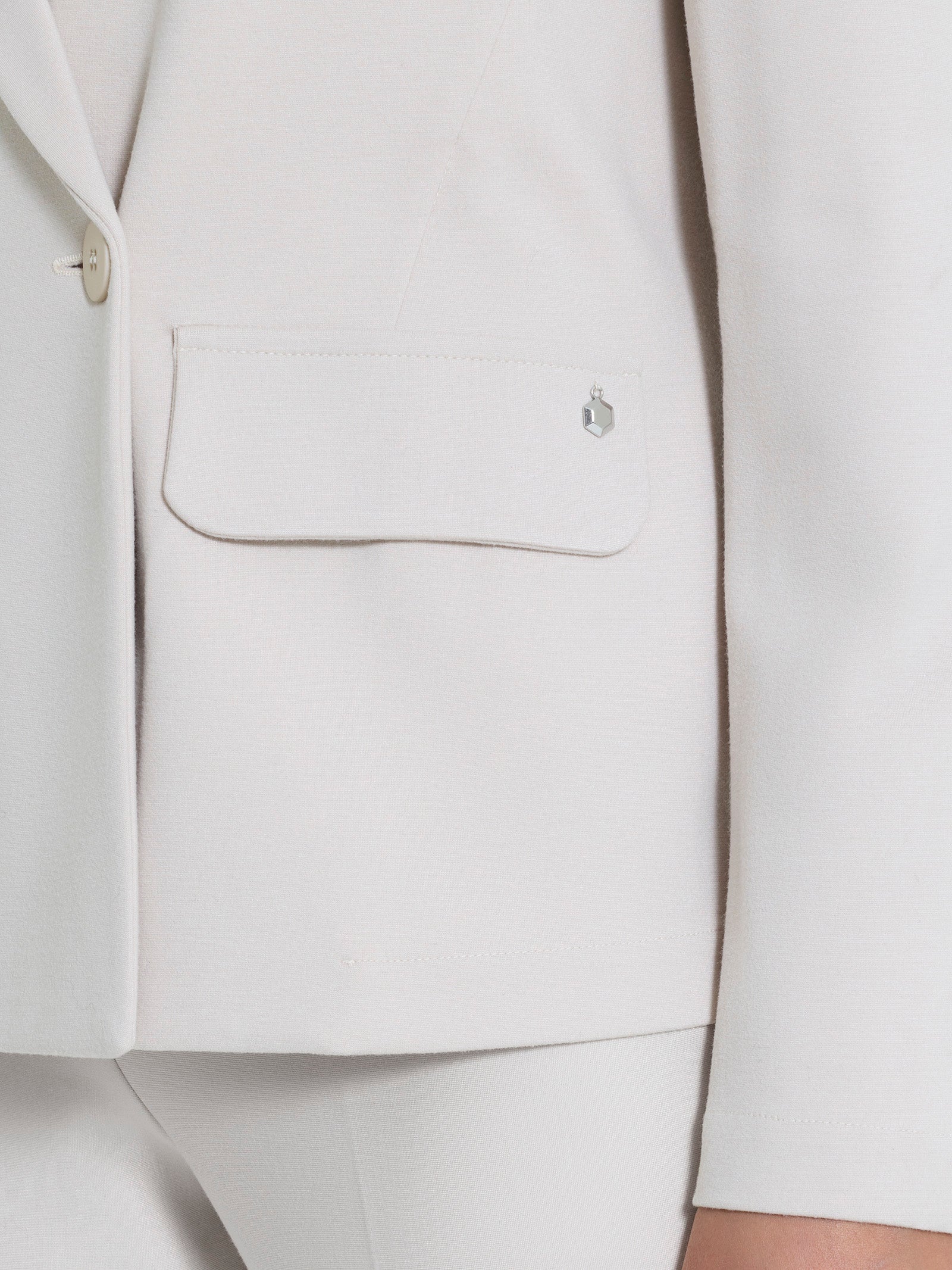 Blazer doppio petto in Cashmere Compact Bianchi Donna - Ragno