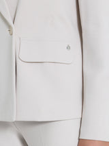 Blazer doppio petto in Cashmere Compact Bianchi Donna - Ragno