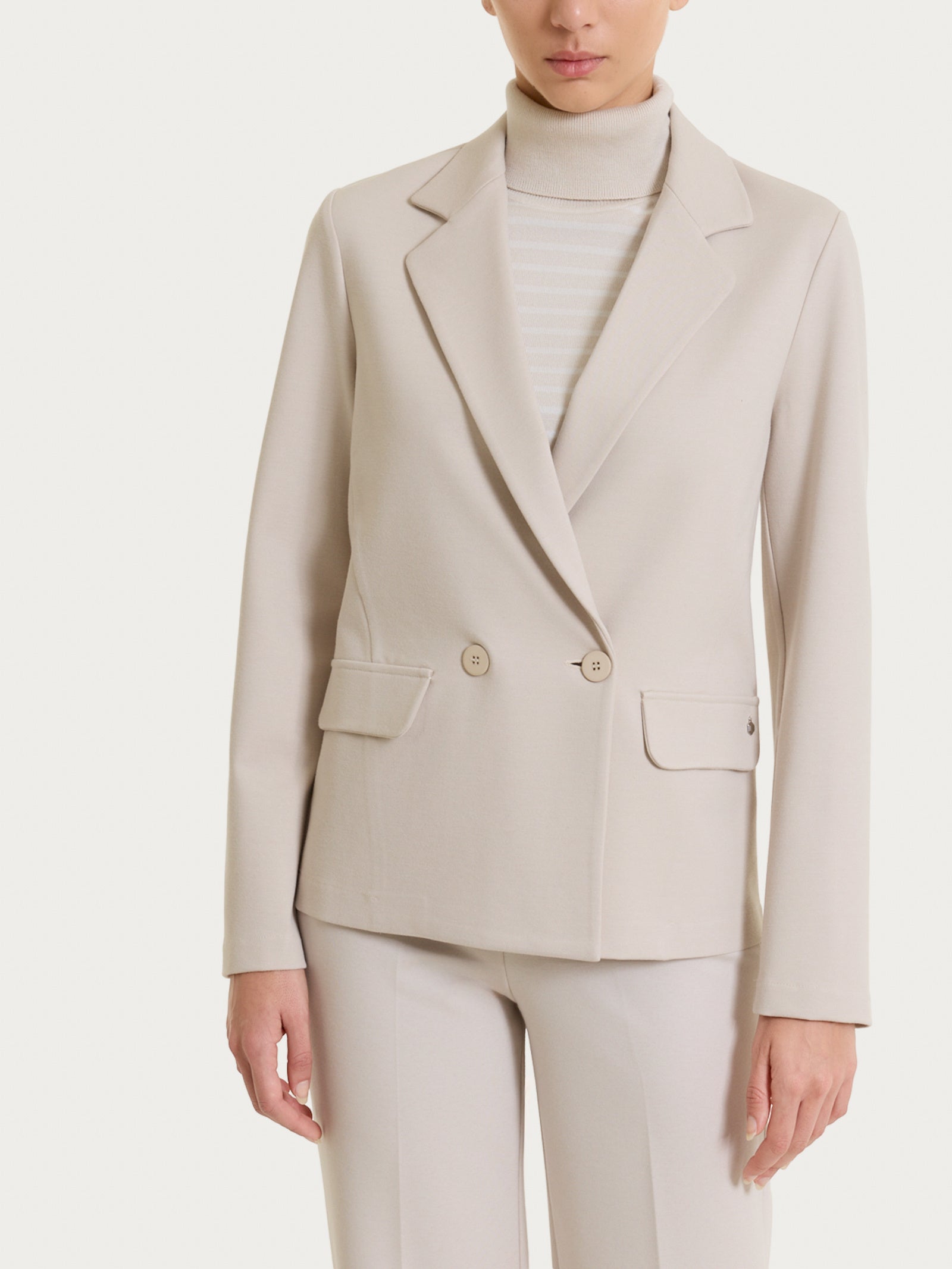 Blazer doppio petto in Cashmere Compact Bianchi Donna - Ragno