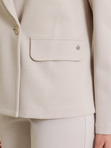 Blazer doppio petto in Cashmere Compact Bianchi Donna - Ragno