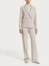 Blazer doppio petto in Cashmere Compact Bianchi Donna - Ragno