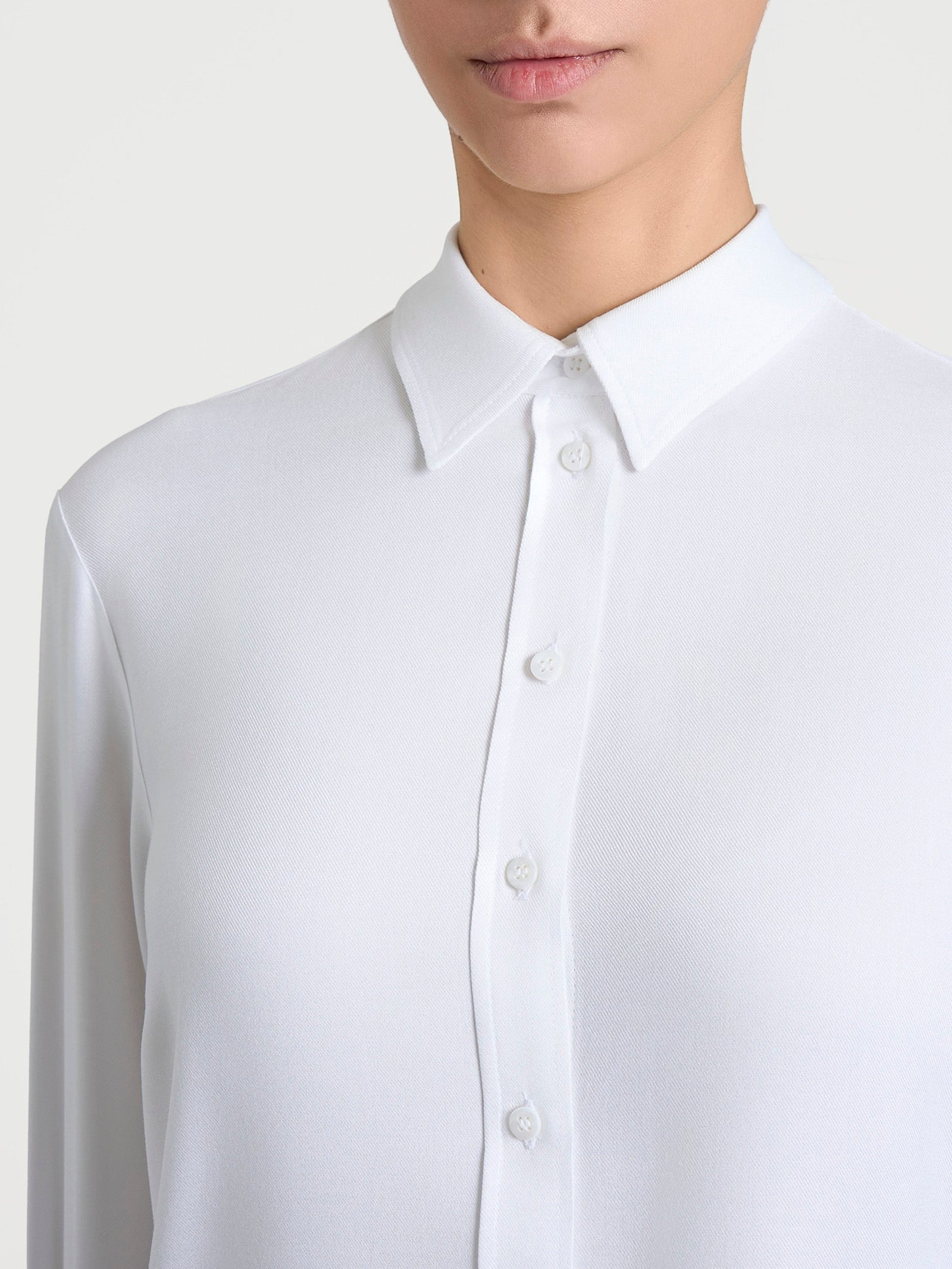Camicia in Winter EcoSeta Bianchi Donna - Ragno
