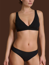 beYOUtiful YouUp - Reggiseno a vela in cotone elasticizzato Neri Donna - Ragno