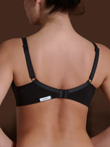 beYOUtiful YouUp - Reggiseno con ferretto in cotone elasticizzato  Neri Donna - Ragno