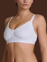 beYOUtiful YouUp - Reggiseno BC a pieno supporto in cotone elasticizzato Bianchi Donna - Ragno