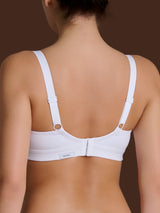 beYOUtiful YouUp - Reggiseno BC a pieno supporto in cotone elasticizzato Bianchi Donna - Ragno