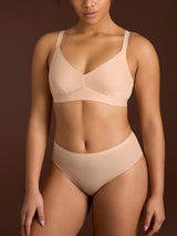 beYOUtiful YouUp - Reggiseno BC a pieno supporto in cotone elasticizzato Marroni Donna - Ragno