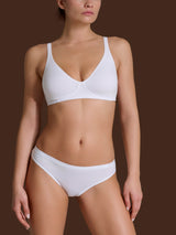 beYOUtiful YouUp - Reggiseno senza ferretto in cotone elasticizzato Bianchi Donna - Ragno