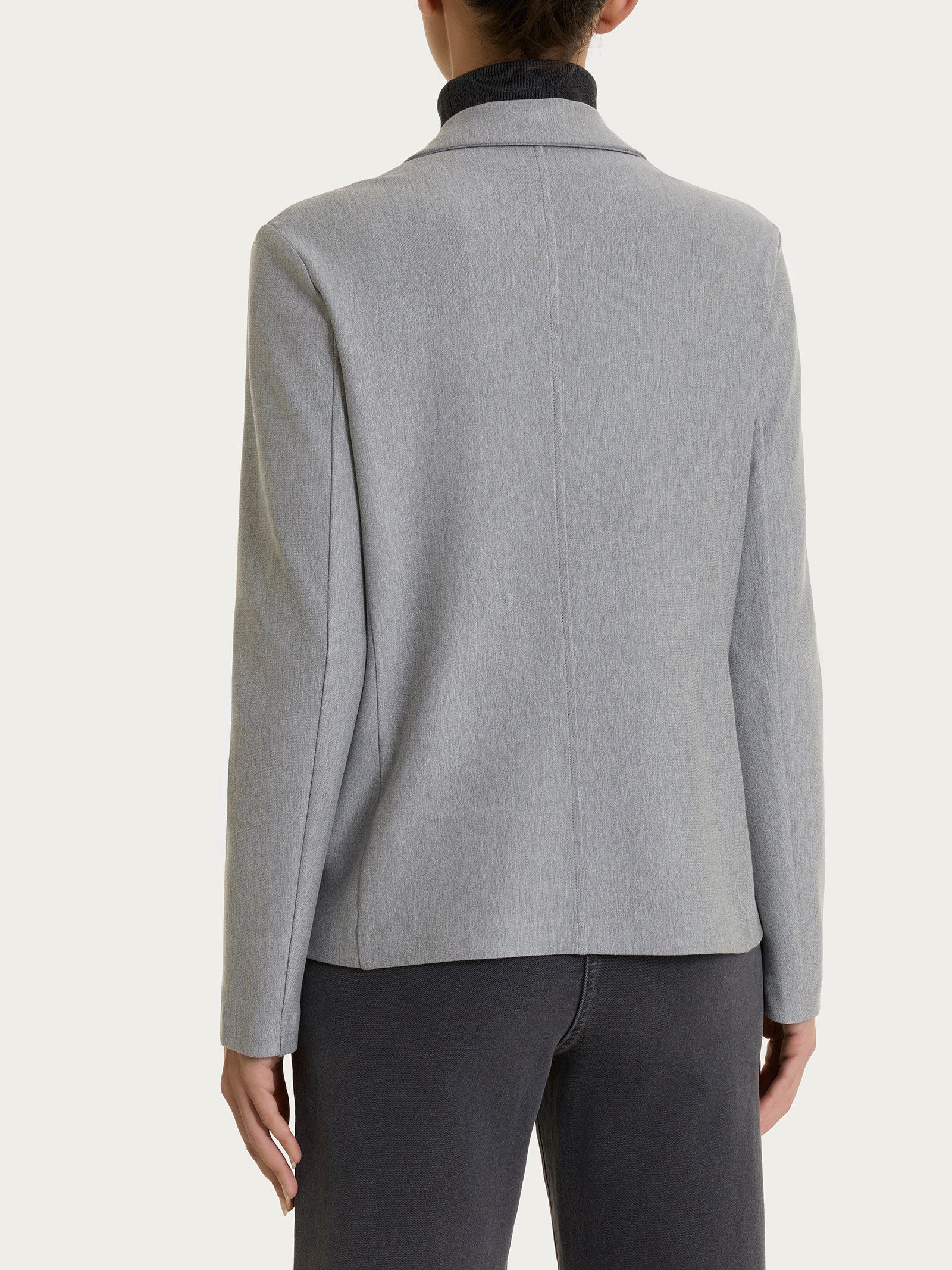 Blazer doppio petto in Compact Neri Donna - Ragno