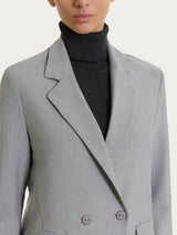 Blazer doppio petto in Compact Neri Donna - Ragno