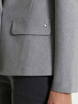 Blazer doppio petto in Compact Neri Donna - Ragno
