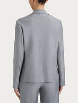 Blazer doppio petto in Compact Neri Donna - Ragno
