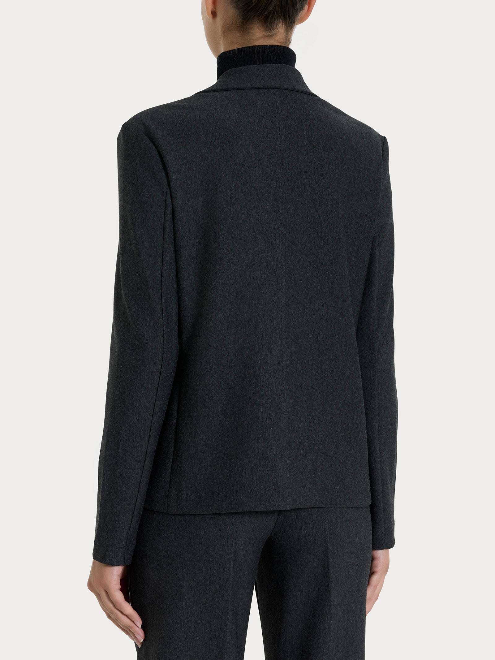 Blazer doppio petto in Compact Neri Donna - Ragno