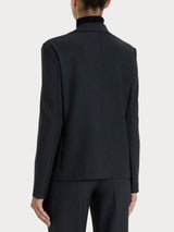 Blazer doppio petto in Compact Neri Donna - Ragno