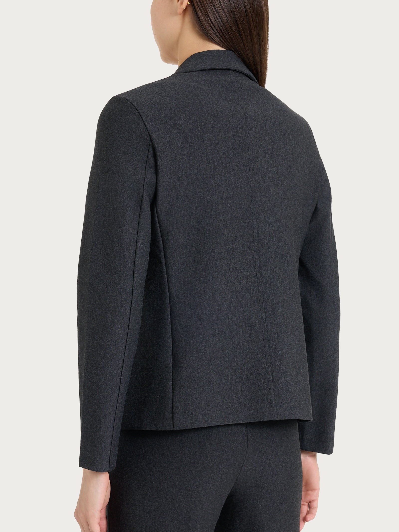 Blazer doppio petto in Compact Neri Donna - Ragno