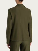 Blazer doppio petto in Compact Verdi Donna - Ragno