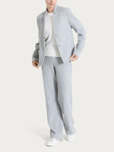 Blazer corto in Japanese Fleece Neri Donna - Ragno