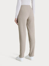 Pantalone chino slim con tasche in Japanese Fleece Grigi Donna - Ragno