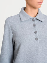 Polo in Japanese Fleece Neri Donna - Ragno