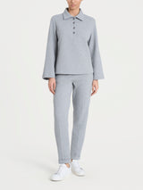 Polo in Japanese Fleece Neri Donna - Ragno