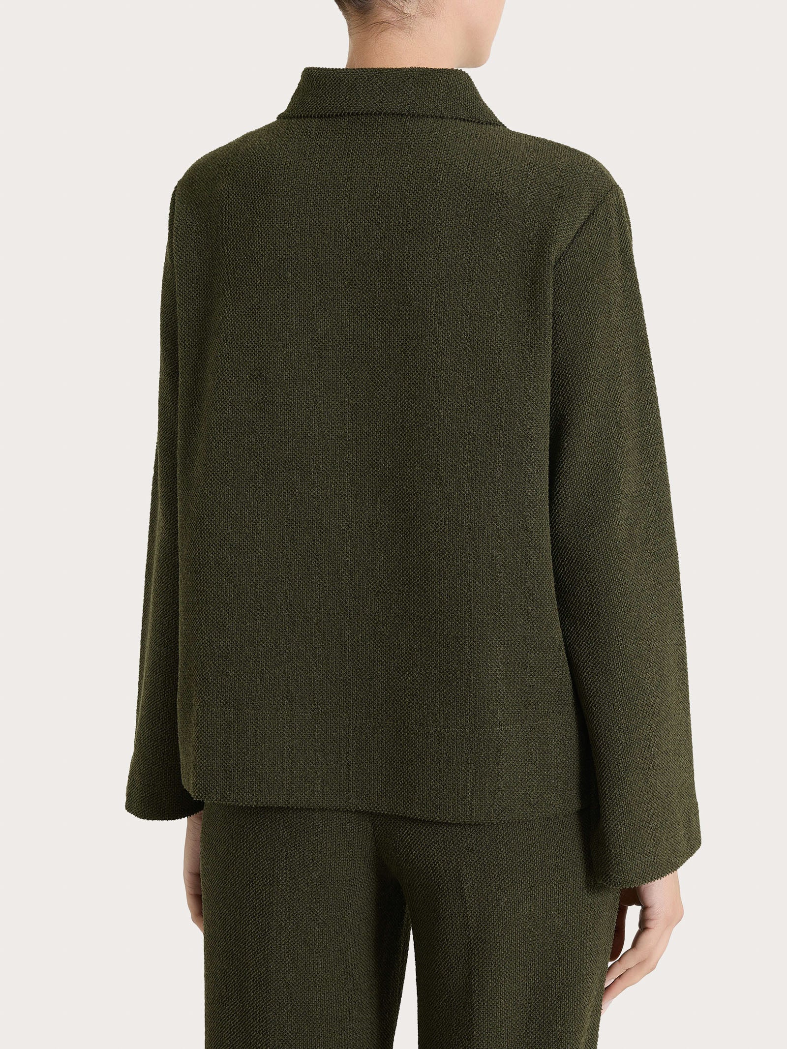 Polo in Japanese Fleece Verdi Donna - Ragno