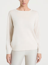 Maglia con scollo a barchetta in Merino Soft Bianchi Donna - Ragno