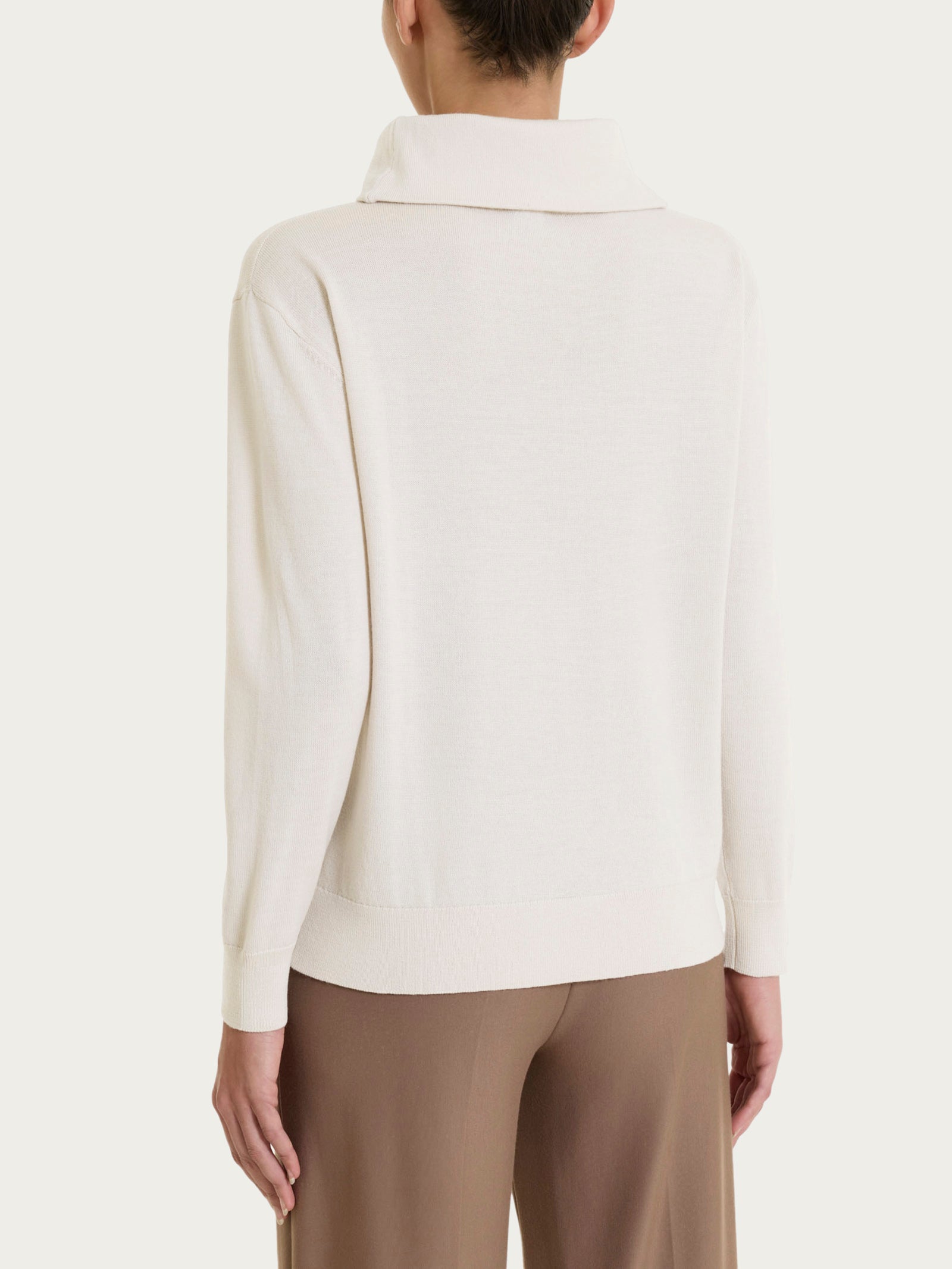 Dolcevita in Merino Soft Bianchi Donna - Ragno