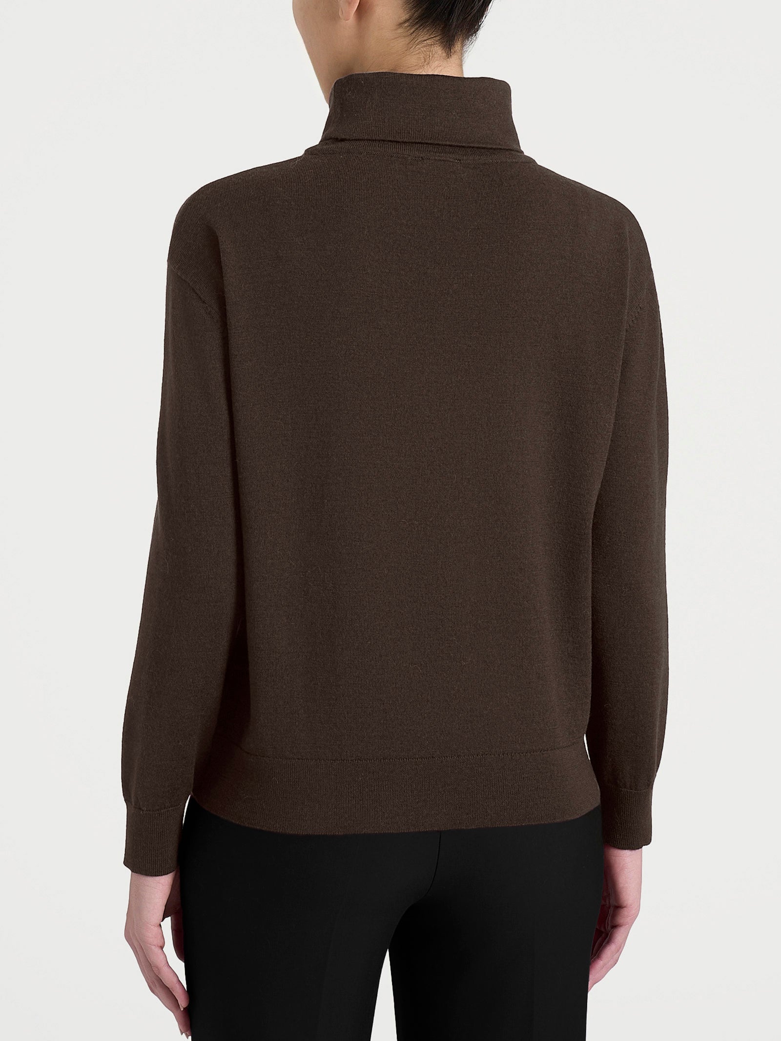 Dolcevita in Merino Soft Marroni Donna - Ragno
