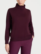 Dolcevita in Merino Soft Viola Donna - Ragno