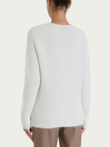 Cardigan aperto in Misto Alpaca Bianchi Donna - Ragno
