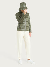 Cappello bucket imbottito in lana Verdi Donna - Ragno
